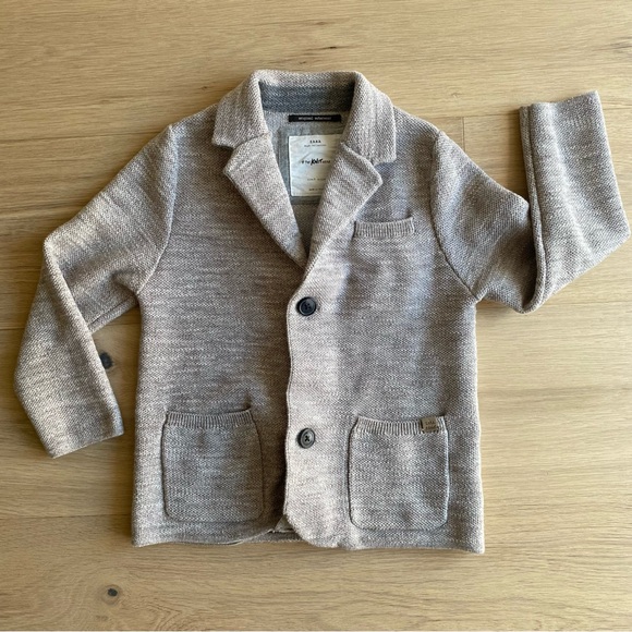 Boys Knit cardigan/ Blazer- size 5 years - Picture 1 of 2